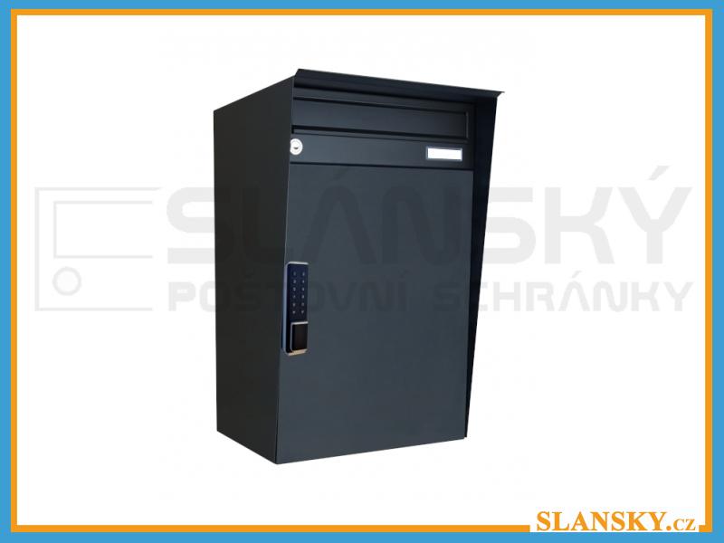 Parcel box (schránka na balíky) DOLS MINI II - nástěnný s poštovní schránkou